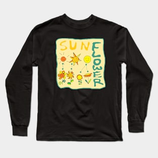 sunflowers Long Sleeve T-Shirt